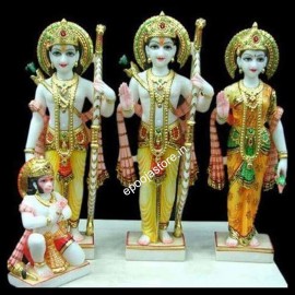 Ram Parivar Handicraft Marble Idol