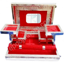 Jewellery Box (Meenakari Silver)