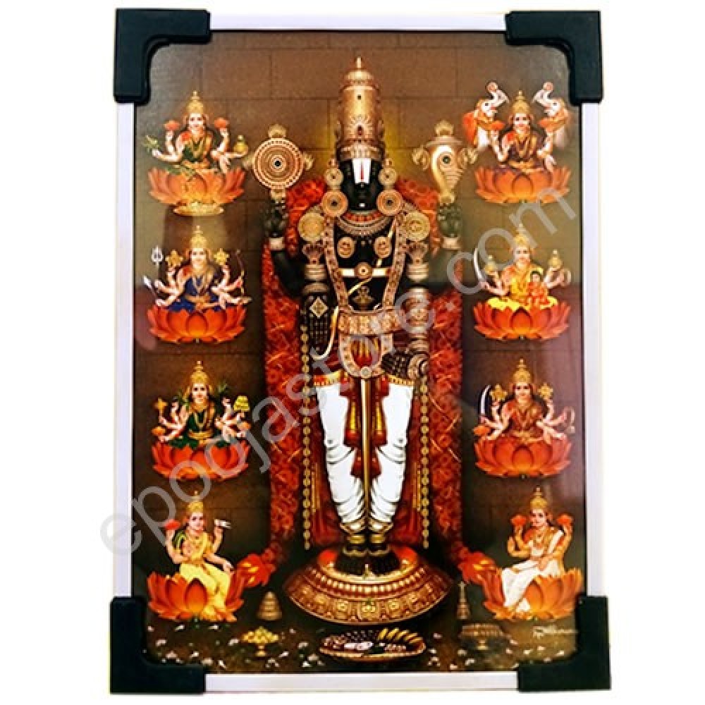 Lord Venkateswara With Ashta Lakshmi Lord Venkateswara With Ashta Lakshmi