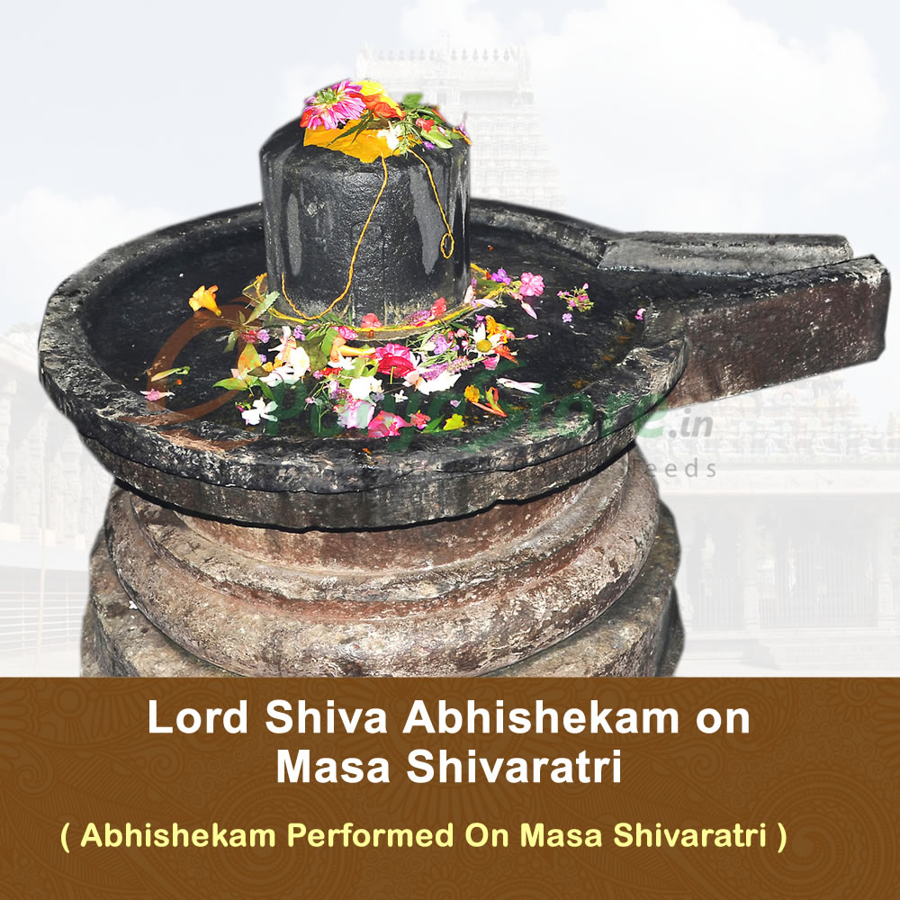 4 Mondays and Masa Sivarathri Special Abhishekalu
