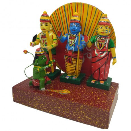 Handicraft Rama Parivar Set