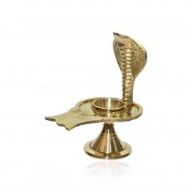 Brass Shivalingam Stand