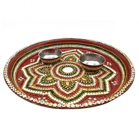 Designed Thali set