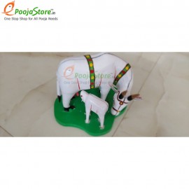 Avvu-Duda Kondapally Set / Tradtional Puja Kamadhenu / Decorative Avvu-Duda Set