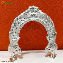 Pure Silver Makara Thoranam