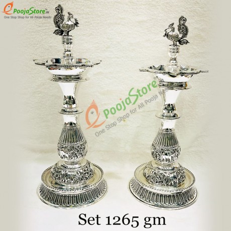 Pure Silver Diyas