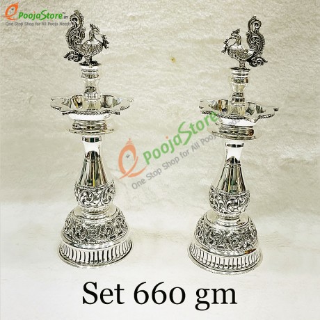 Pure Silver Diyas