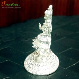 Pure Silver Mahalakshmi Idol (Prathima)
